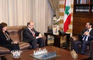 الحريري عرض وبيلينغسليا جهود لبنان لمكافحة تمويل الإرهاب