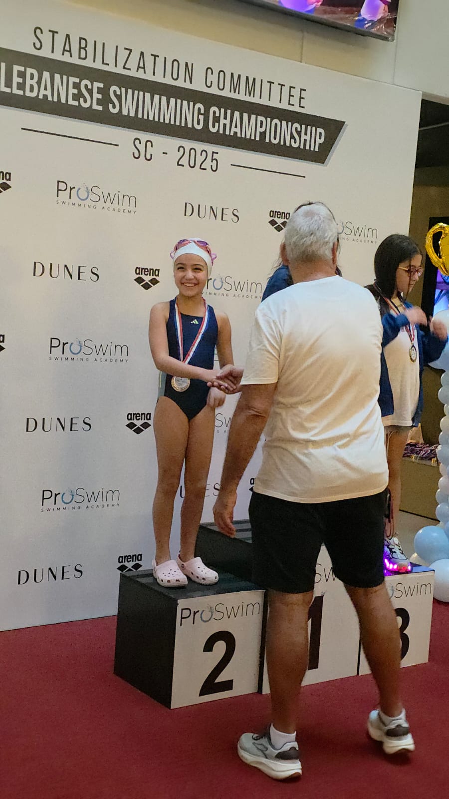 بطولة لبنان للسباحة 2025: تألّق نادي بادي بور وإنجاز جديد للسباحة كلارا باتريك البيروتي تحت إشراف المدرب جوزيف طانيوس (Swim for Life Academy)