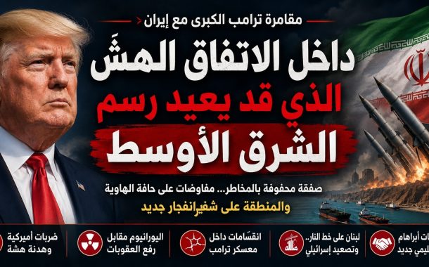 مقامرة ترامب الكبرى مع إيران: داخل الاتفاق الهشّ الذي قد يعيد رسم الشرق الأوسط