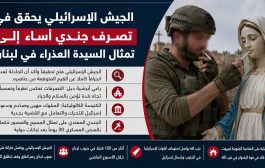 الجيش الإسرائيلي يحقق في تصرف جندي أساء إلى تمثال السيدة العذراء في لبنان